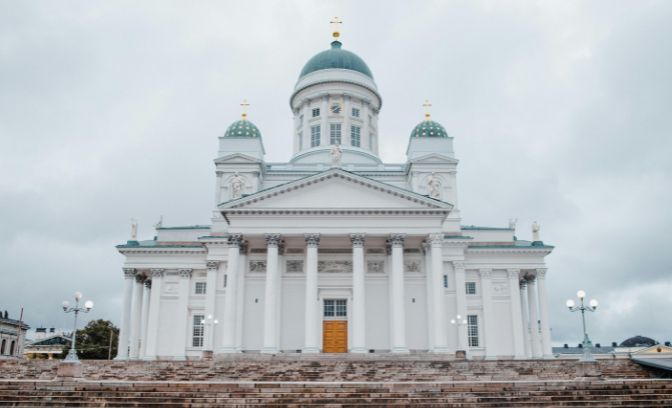 Kathedraal in Helsinki
